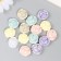 Beads for creativity plastic "Rose. Purvalum shine" set of 20 g 1.8x2x1 cm