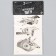 Set for creativity "Sculpture", translated tattoos, 2 sheets