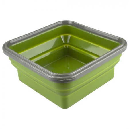 Silicone TRCP-144 Silicone container, with a fishing rod, olive, 400 ml-1