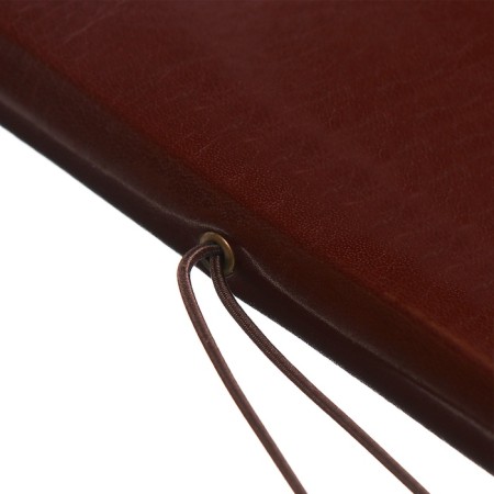 Dated diary 2025, A5 168 sheets, Devente. Saltos, soft leatherette cover, perforation, liesse, block 70, brown-8