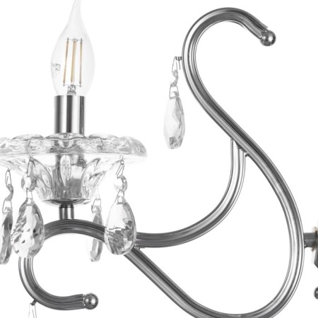 Lamp wall -mounted burea pelry 13x29x45, 1x60W E14, chrome-5