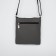 Cross-Bodi El Masta with a zipper, 2 outer pockets, a long belt, black/gray color
