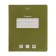 Notebook 12 sheets, in a cage, Newtone Pastel "Oliva", cover Cover Cardboard, Block Class A, 80g/M2