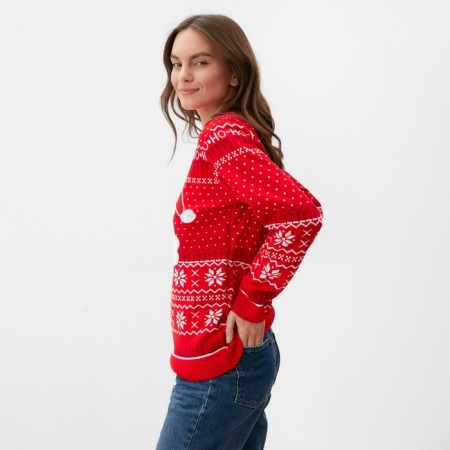 Knitted jumper KAFTAN "Santa" size 42-11