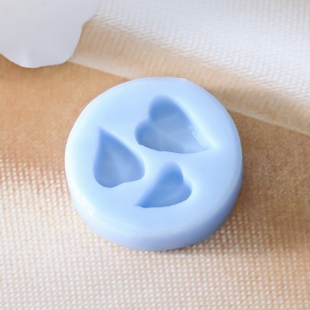 Mold Silicon "Leaflets" from 0.9 cm to 1.3 cm mix-2