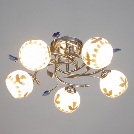 Adele chandelier 5x40W E27 Chrome Model: 2612361-1