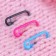 Set of pins, 2.5 cm, 20 pcs, colorful color