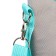 Thermos for a bottle m & b on a zipper color is gray/turquoise
