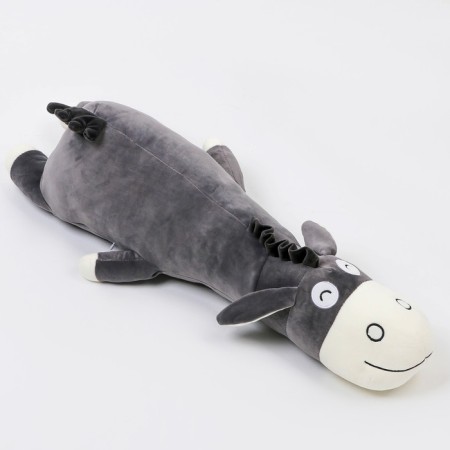 Soft toy "Donkey", 75 cm, gray color