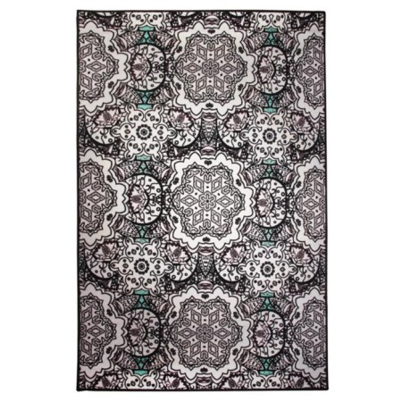 Rosetta Dzhtal carpet, size 100x150 cm., Print kaleidoscope
