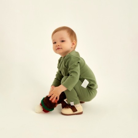 T -shirt with DL. Slee SL Home Height 68-74 cm, col. olive-4