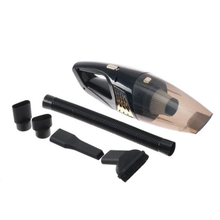 Vacuum cleaner CarTage Turbo, wireless, 5 nozzles, 100 watts, 12 V, black