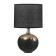Table lamp "Balle" 1HE14 Black 15x15x26 cm Risalux