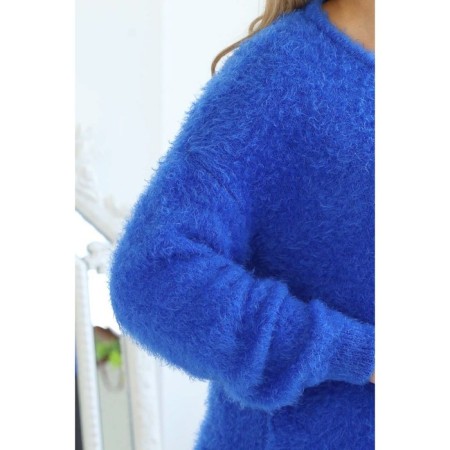 Female jumper, size 52, blue color-14