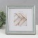 Photo frame Plastic "Mira" 20x20 cm, 642498 Sea (plastic screen)