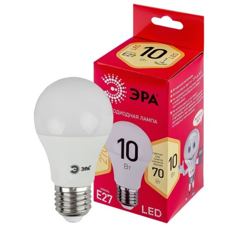 LED LED era Red Line “GRUSH”, 10 W, E27, 800 lm, 2700k, glow warm white