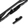 Torso wiper brush 17/430 mm, frame