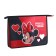A4 notebook folder, with a zipper, with a metallic effect, Minnie Mouse