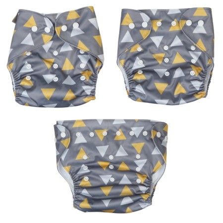Panties-scammer, reusable, “triangles”, from 0-36 months.-6