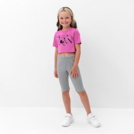 T -shirt Baby shortened "icon" Minnie Mouse, pink color-1