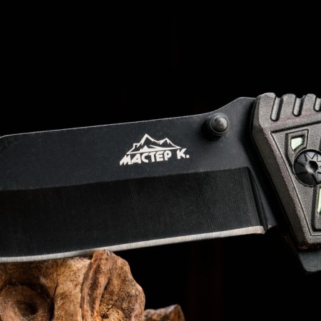 Folding "Admiral" semi -automatic, 10cm, blade 4cm-3