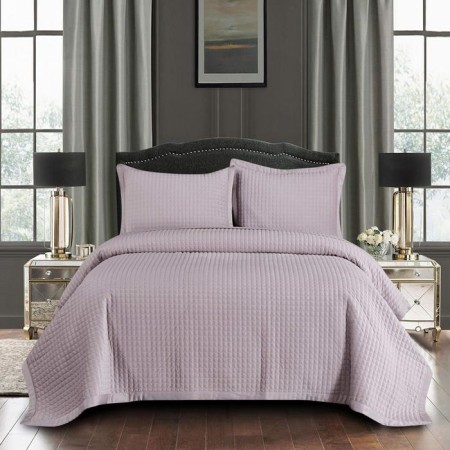 A set with a bedspread "Loretta", size 160x220 cm, 50x70 cm, color of the powder