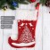 A toe for gifts "Magic" Christmas tree, 18x25 cm, white-red