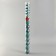 Set of jewelry plastic 13 pcs "Melody" Star, 6 cm, green