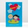 Gift box, lid is, the national team "Love is...", blue, 30 x 20 x 7 cm