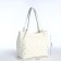 Women's bag with lightning, white color