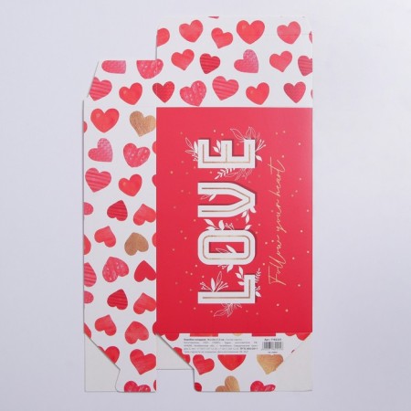 Gift folding box, packaging, "love", 22 x 30 x 10 cm-3