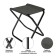 Tourist Tourist Folding Green Glade RS230, Haki