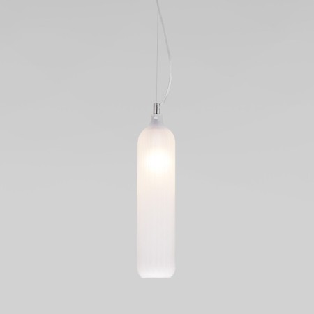 Suspended lamp EUROSVETA SIESTA 50252/1, E14, 1x60W, 355x80 mm, chromium color-3