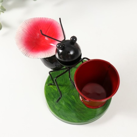 Souvenir Metal "Ant and Flower" mix 17.5x11x13 cm-5
