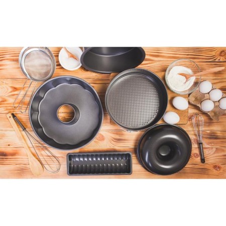 Baking form "Jacqueline. Roll ", 26 × 9 × 3.5 cm, anti -stick coating, black color-3