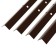 Set of legs for beds, 4 pcs., Brown, Greengo