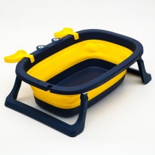 Bath -folding bath with drain, 