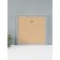 Photo frame plastic "Mira" 40x40 cm white (plastic screen)