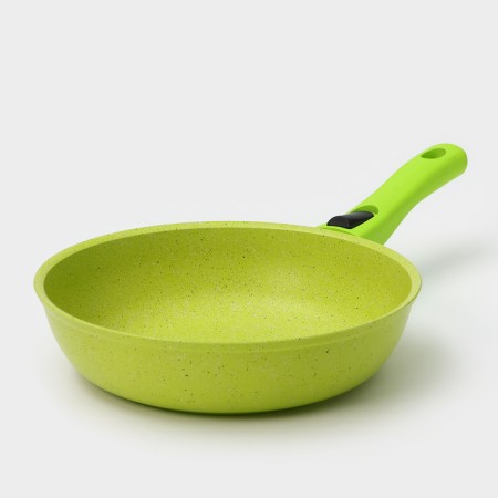 Trendy Style pan, d = 24 cm, removable handle, anti -stick coating, green color