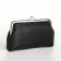 Cosmetic bag on the farmar, black color