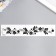 Tattoo on the body "butterflies in flowers" mix 16x3 cm