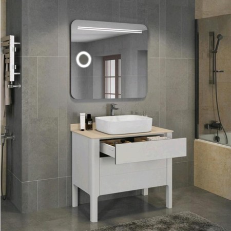 Mirror Comforty London 90, LED tape, sensor, 90x80 cm