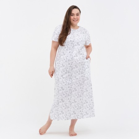 Night shirt female, complexion/white, size 48