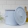 Enameled tank, 20 l, induction, blue color