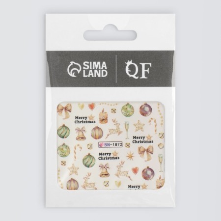 Nail slider 6.5*5.5cm BN-1872 (FAS 6pcs Price per pcs) CAFP qf-2