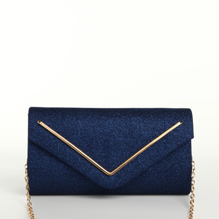 Female bag on a magnet, blue color