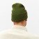 Two -layer male hat with lapel, one size, khaki color
