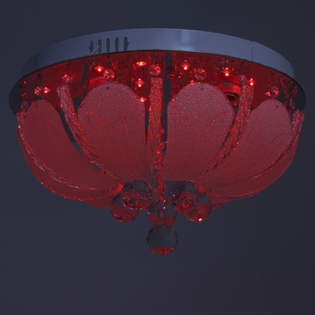 Luer with DNA "Azalia" 4x40W E27+RGB chrome 40x40x24 cm Bayerlux-4