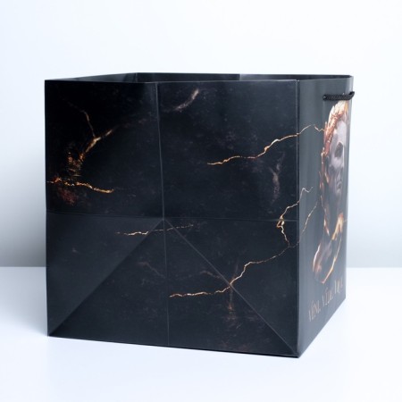 Square gift package, packaging, Caesar, 30 x 30 x 30 cm-3