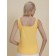 T -shirt female, size l, yellow color